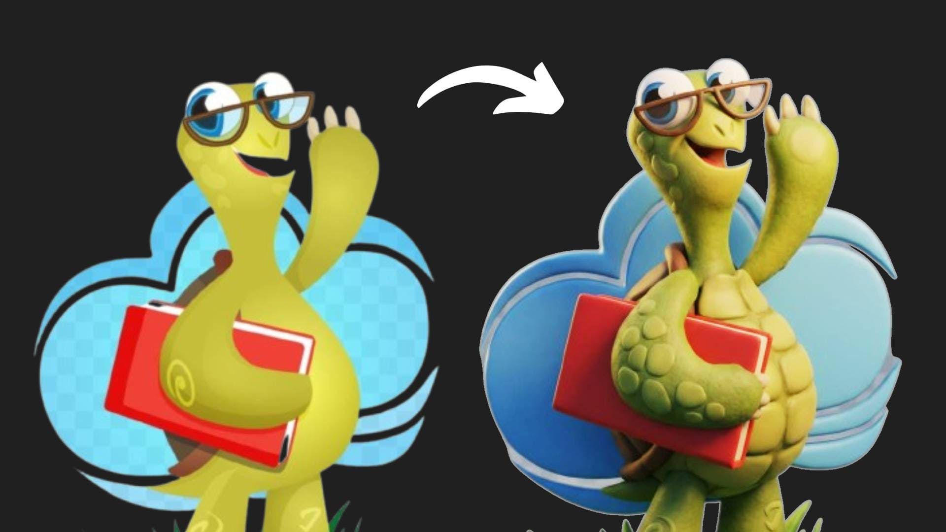 Fix Flat 3D Models from Logos, Vectors & 2D Art