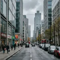 Daytime city scene before AI image editing