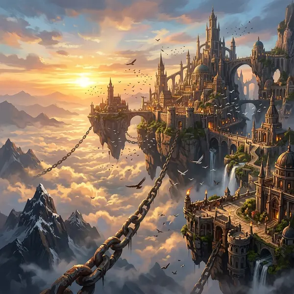 AI concept art generation from text prompt