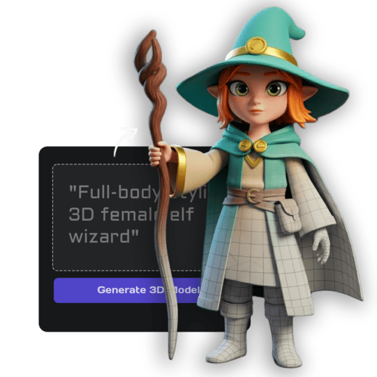 Text to 3D Model Generation