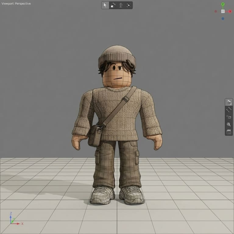 3D Character Model