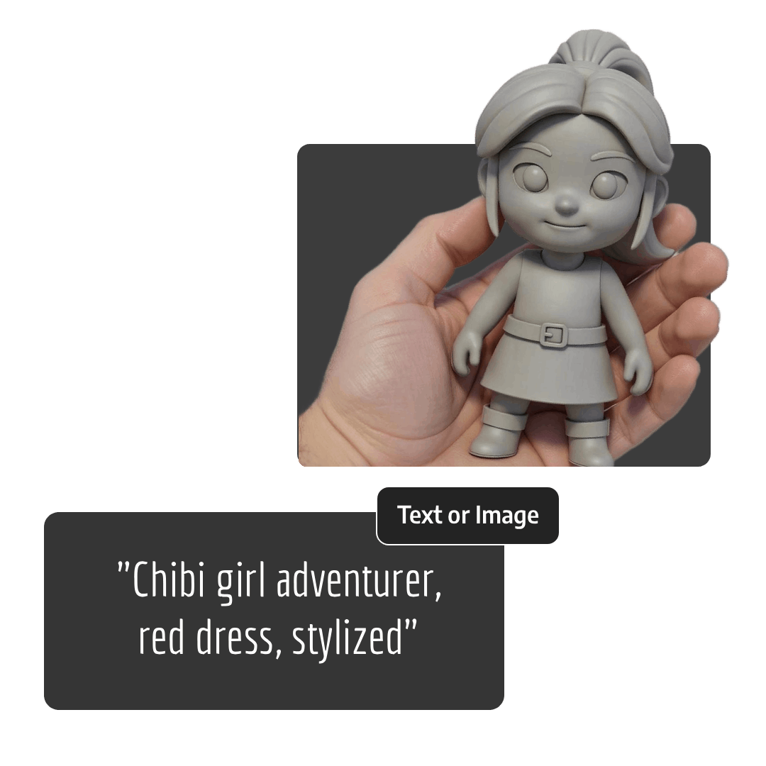 Bambu Labs 3D Printing Model Generation Example