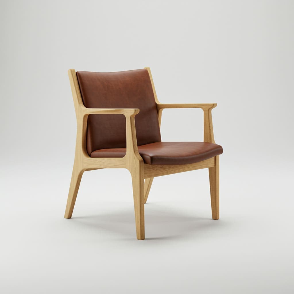 Input image: Lounge chair