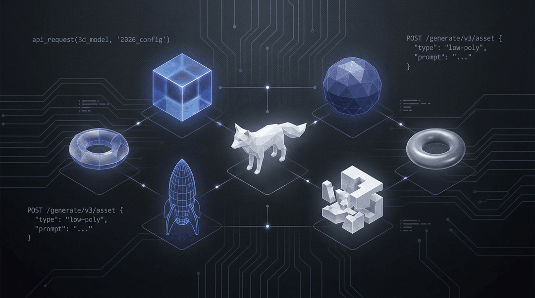 Best 3D Model Generation APIs in 2026 - Complete Comparison | 3DAI Studio