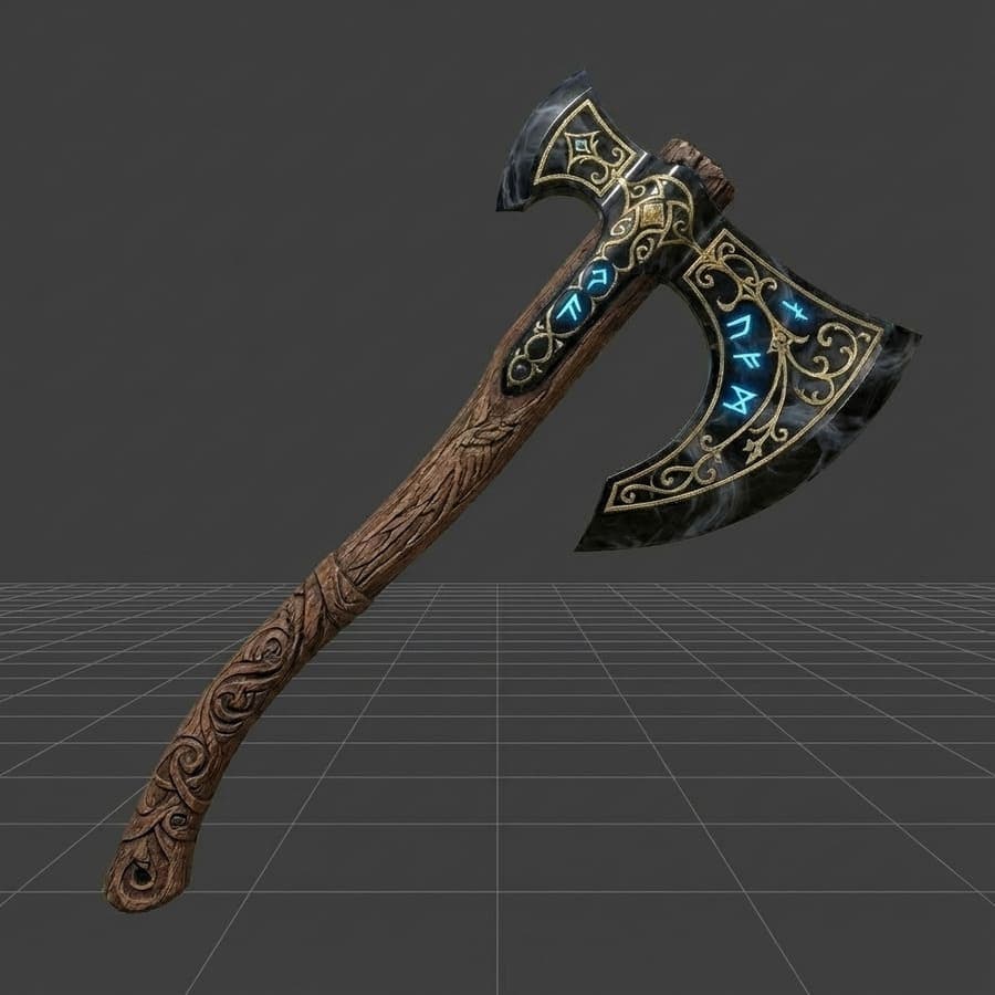 Generated 3D model ready for inspection