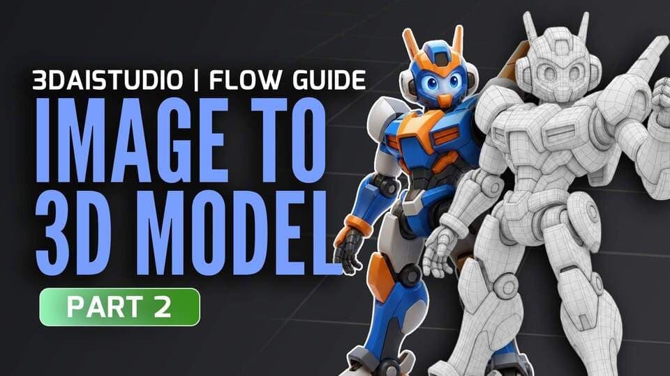 Part 2 – Turning an image into a 3D model