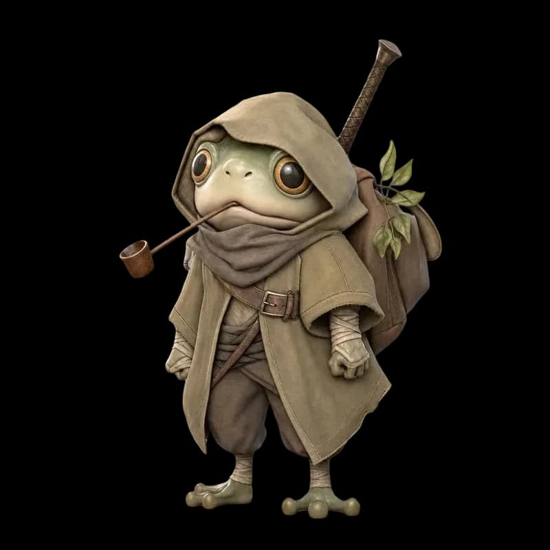 The finished 3D model of the Frog explorer
