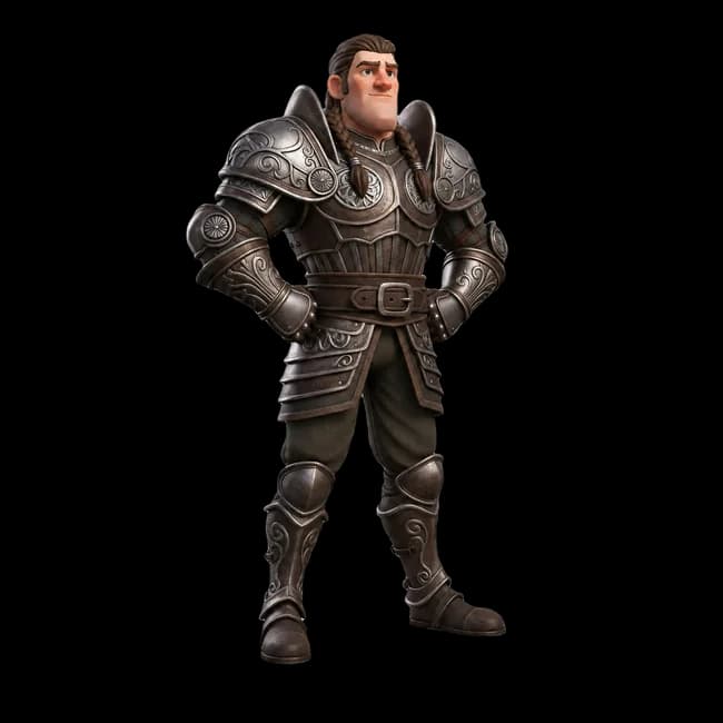 AI generated 3D fantasy warrior character