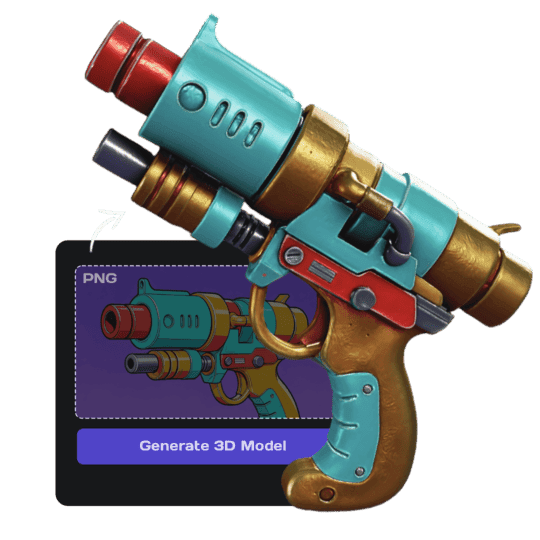 OpenClaw generating a 3D model from a chat message