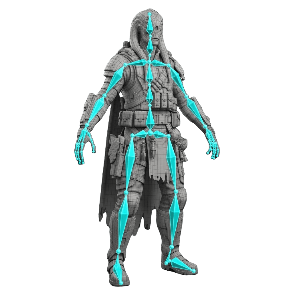 Edited figurine image