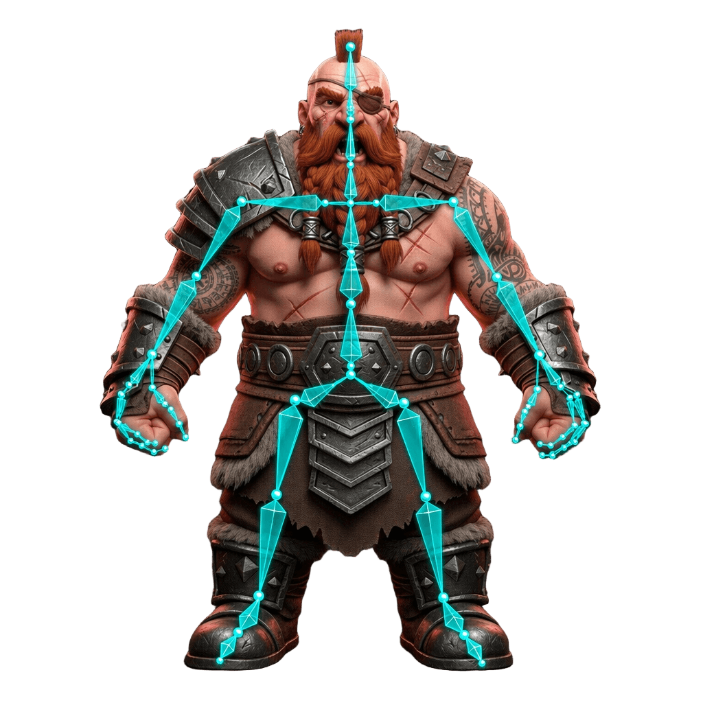 Edited figurine image