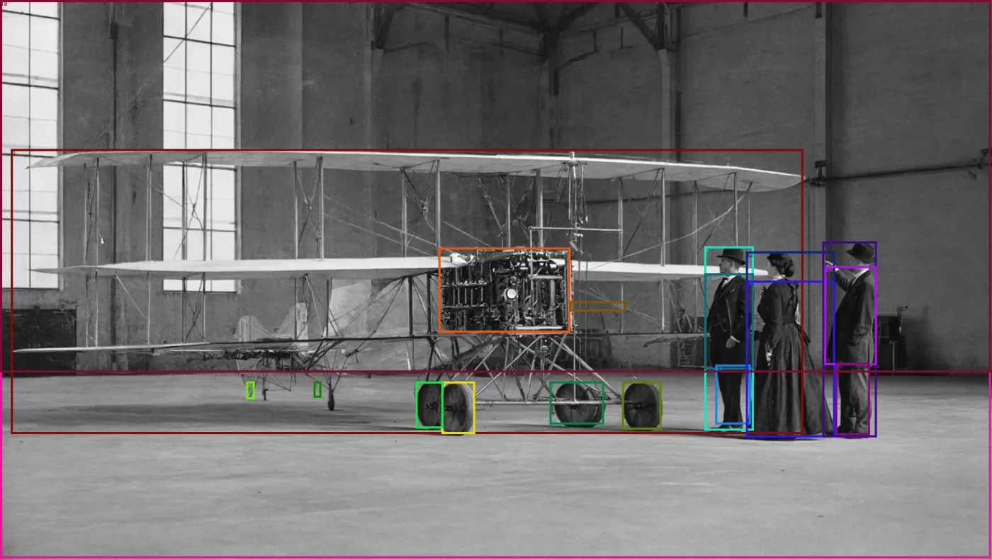 Reve 2.0 reconstruction built from 19 labeled layout regions