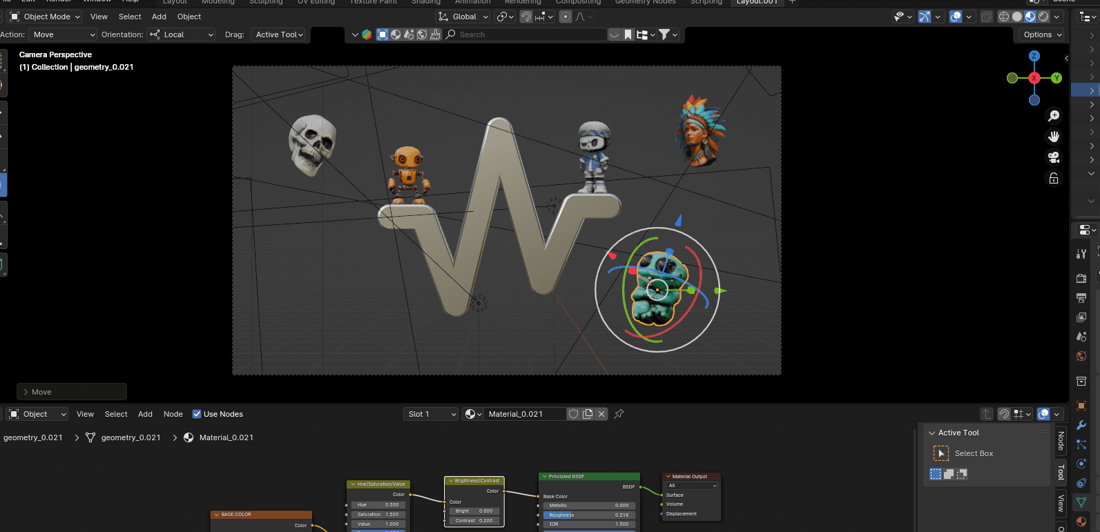 Blender Software Screenshot