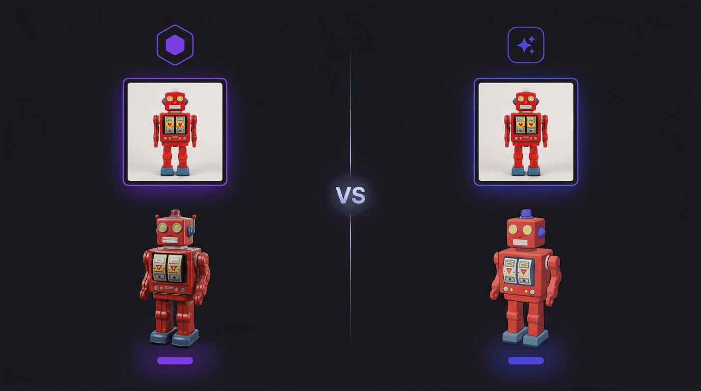 Trellis 2 vs Hunyuan 3D comparison