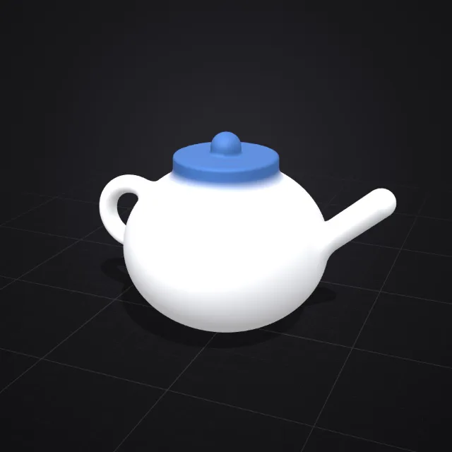 Input image: Teapot