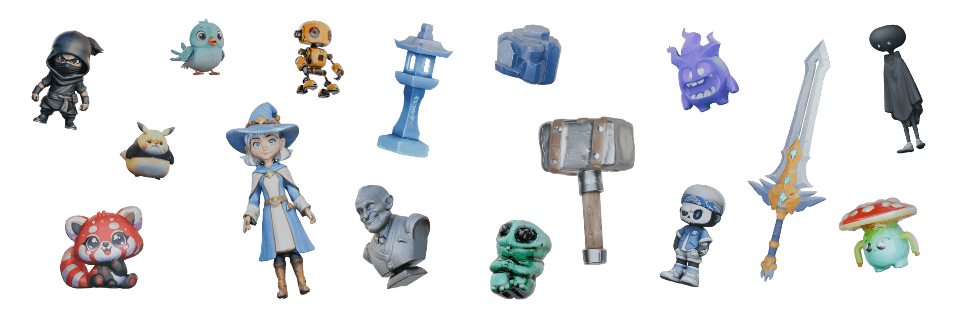 3D AI Studio Background