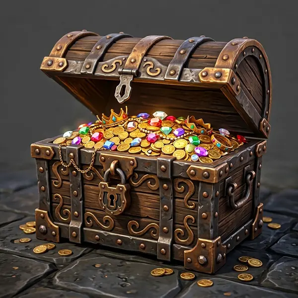 A game-ready 3D asset generated with 3D AI Studio