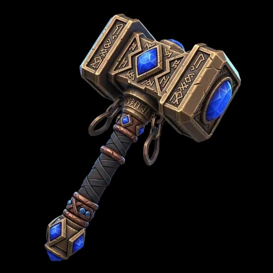 Dwarven hammer 3D model