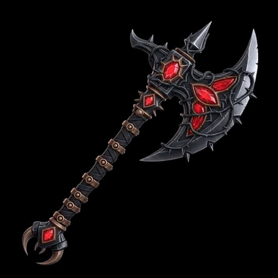 Fantasy axe 3D model