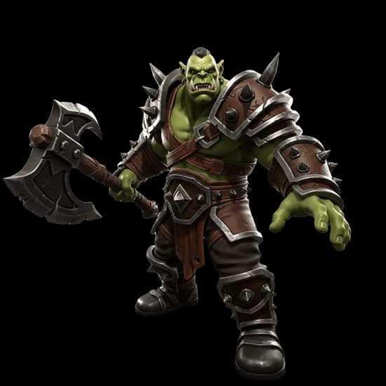 Orc warrior 3D model