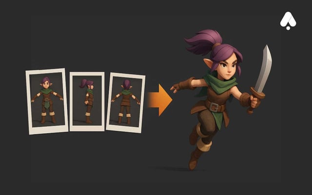 Refrence Image Computer AI Image Reference Generator - Style Transfer & Character Sheets | 3D ...