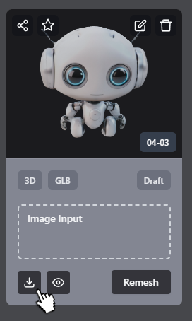 Masterpiece AI 3D Model Image