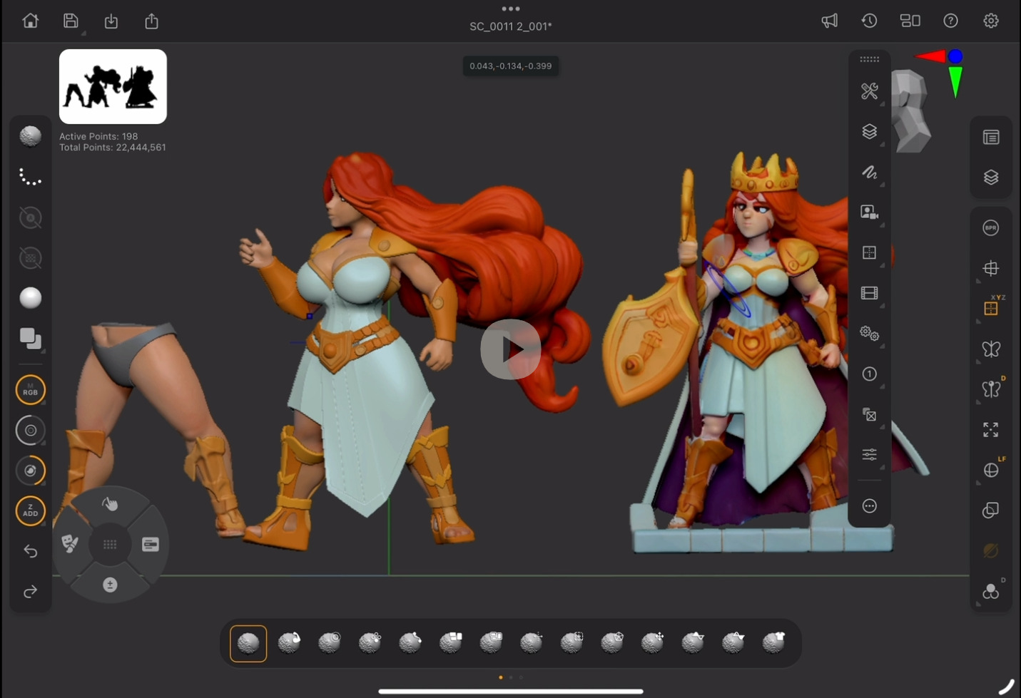 Workflow step 3