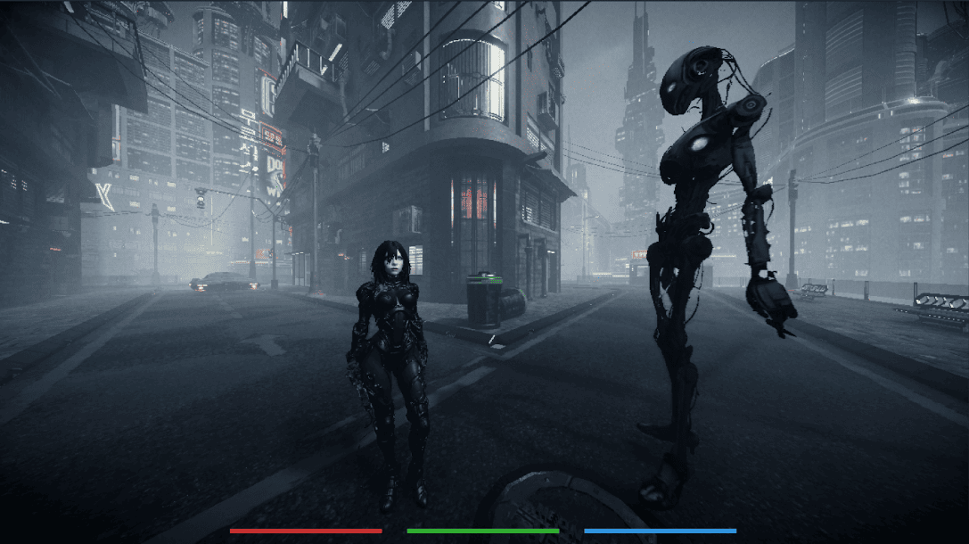 Atmospheric scene from Fallen Metal