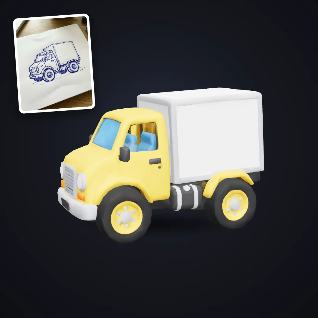 Stylized Vehicle: example result
