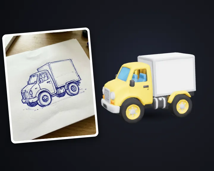 Stylized Vehicle: Turn a sketch or idea into a 3D game vehicle