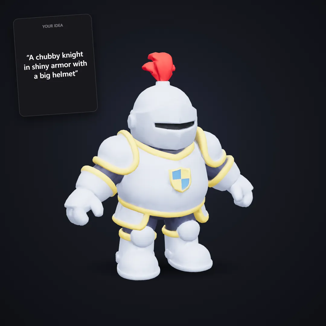Stylized Character: Stylized knight character