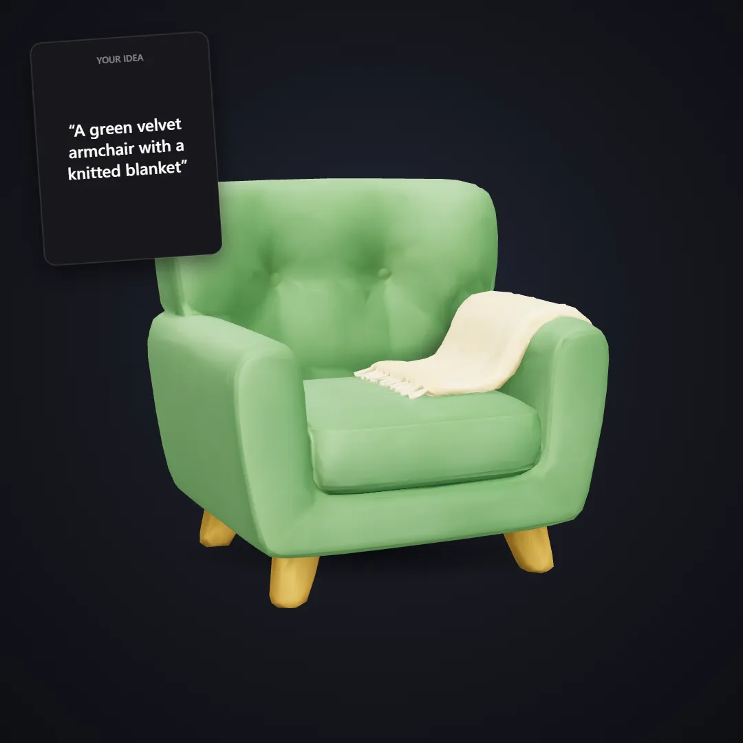 Cozy Furniture & Props: example result