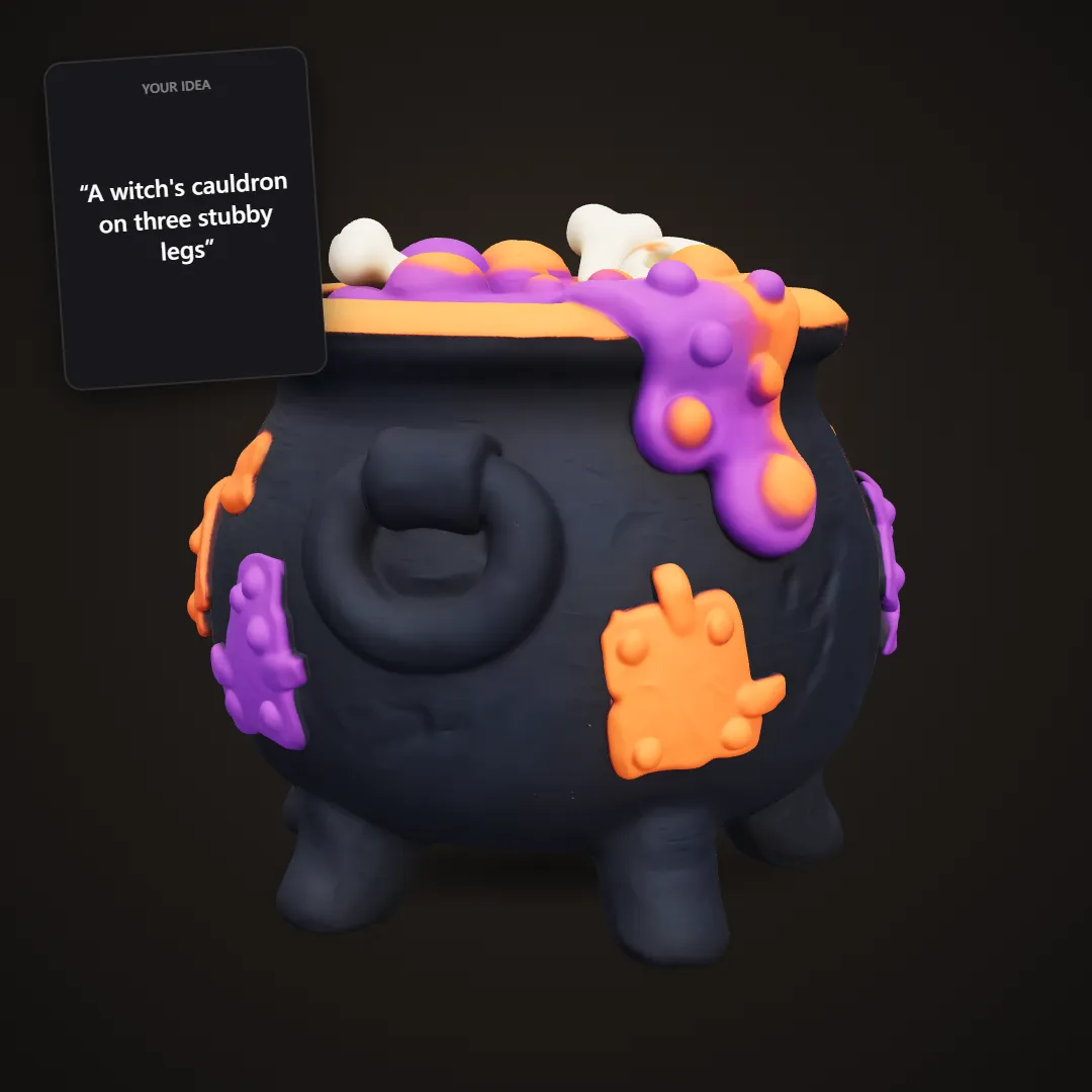 Cauldron decoration
