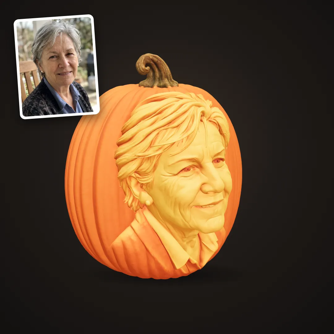 Pumpkin Portrait: example result