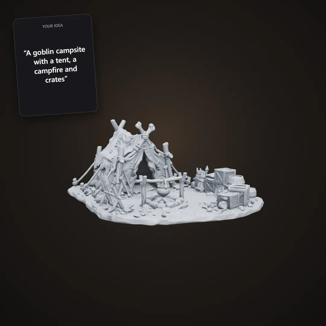 Goblin campsite terrain