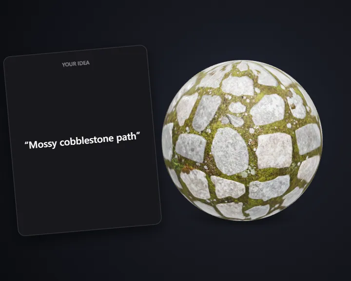 Seamless Material: Turn a description into a seamless PBR texture set