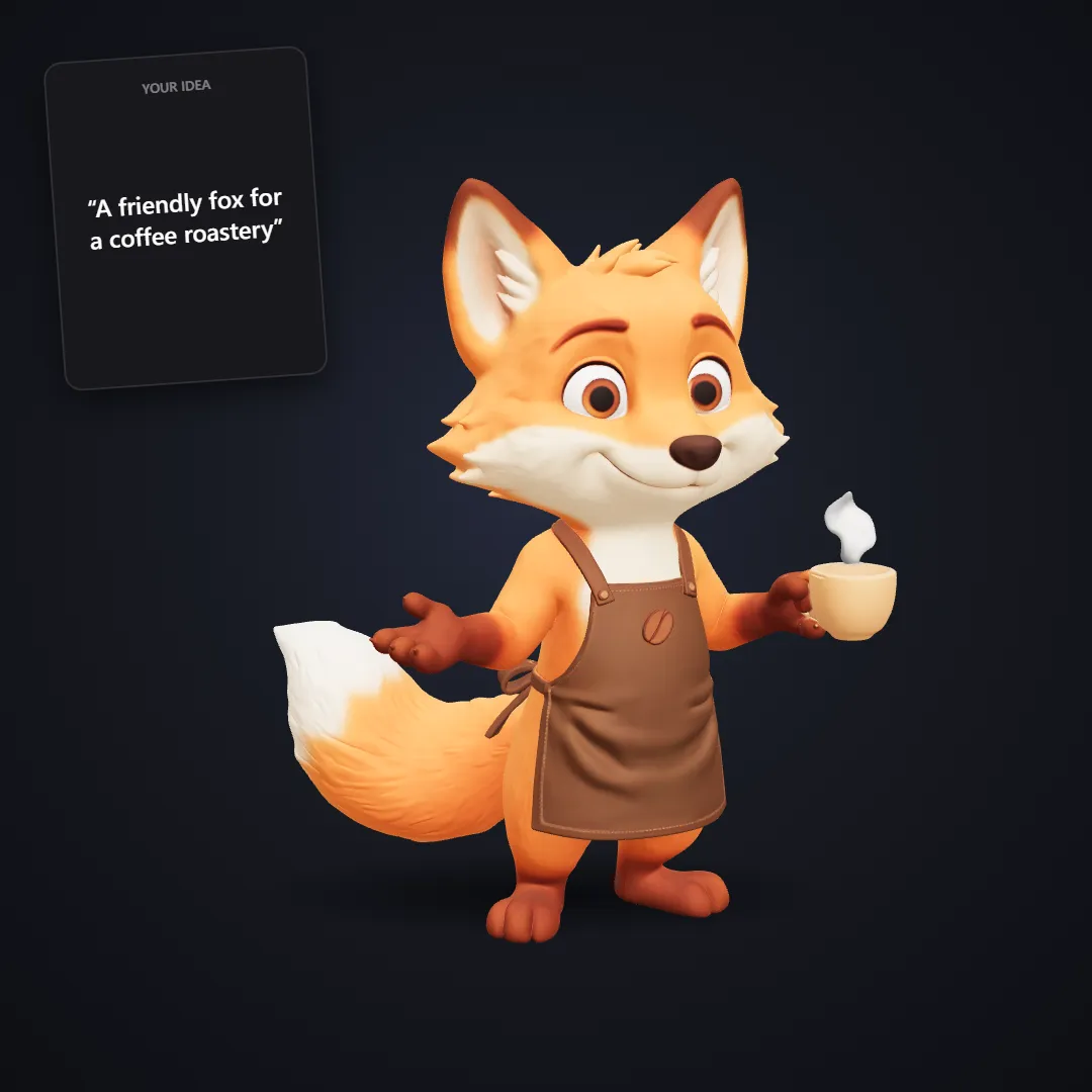 Brand Mascot: example result