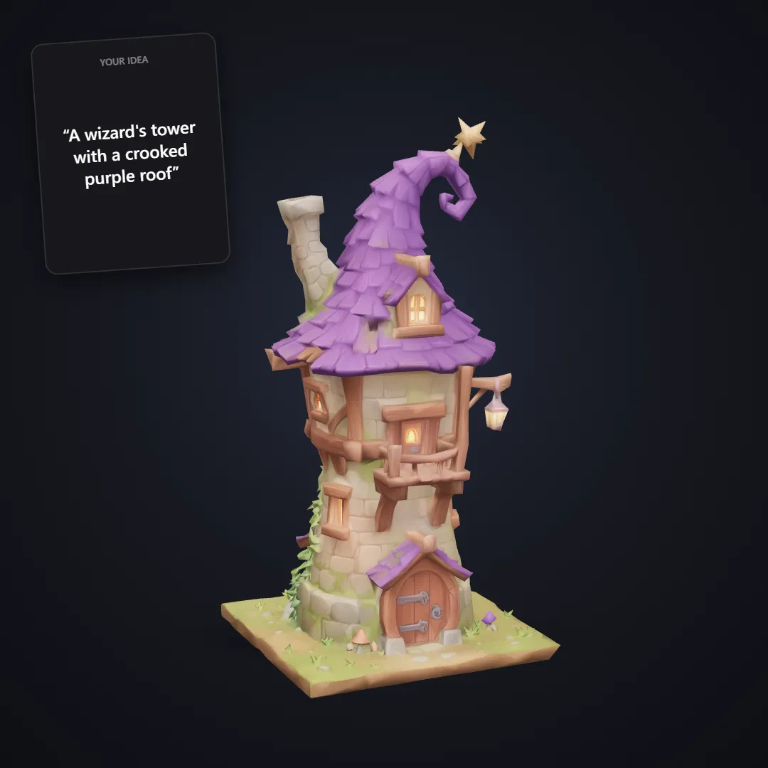 Wizard tower building