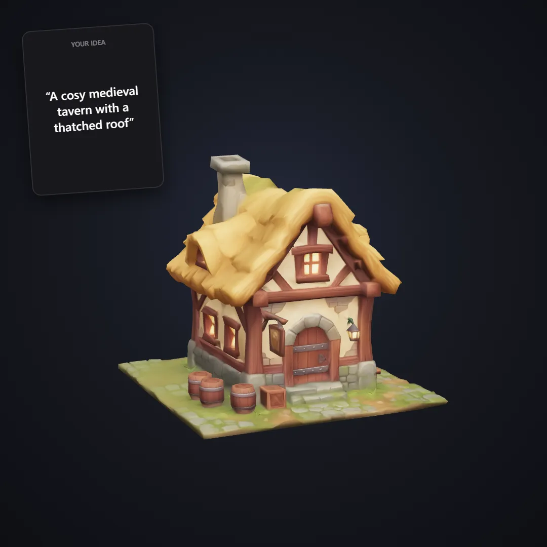 Stylized Building: example result
