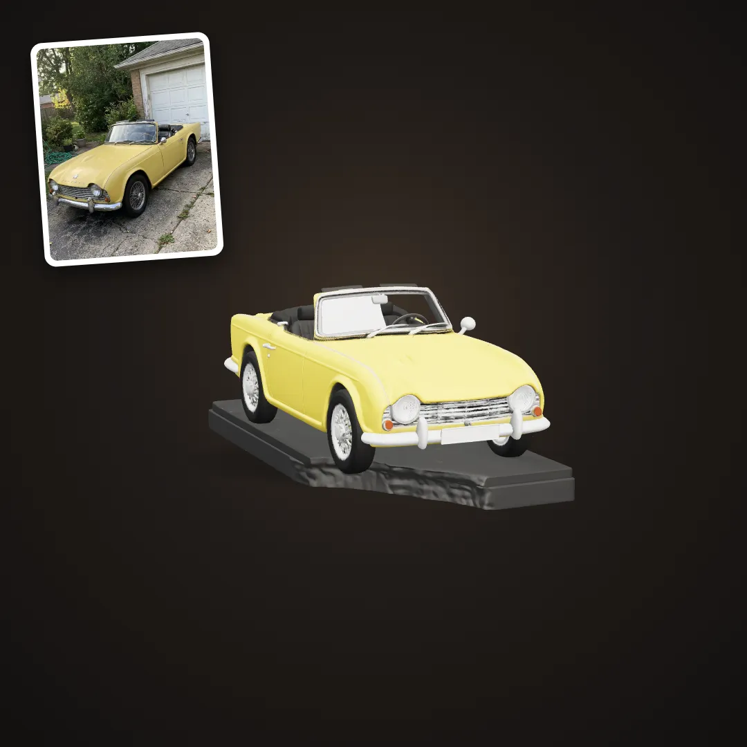 Classic convertible model