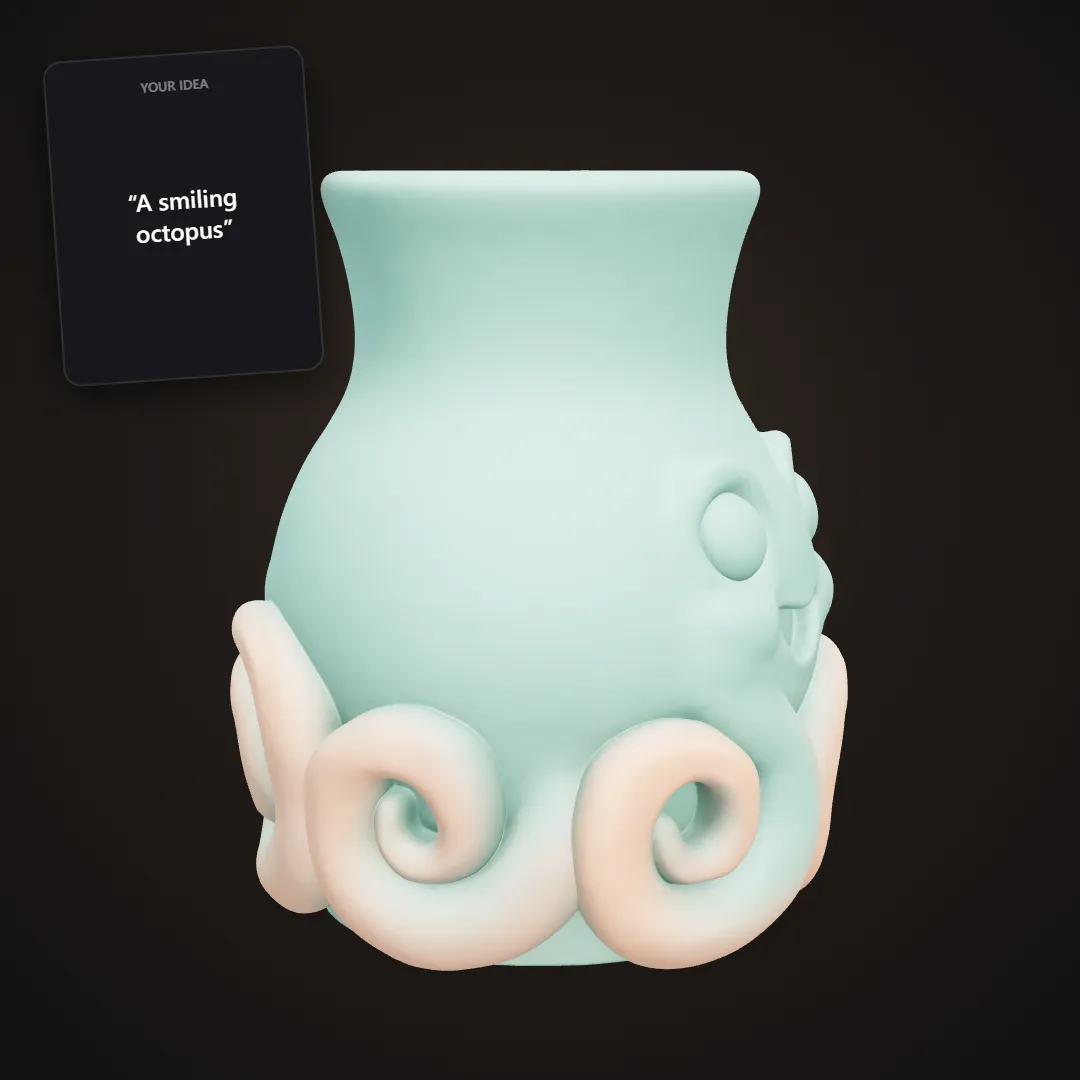 Octopus vase