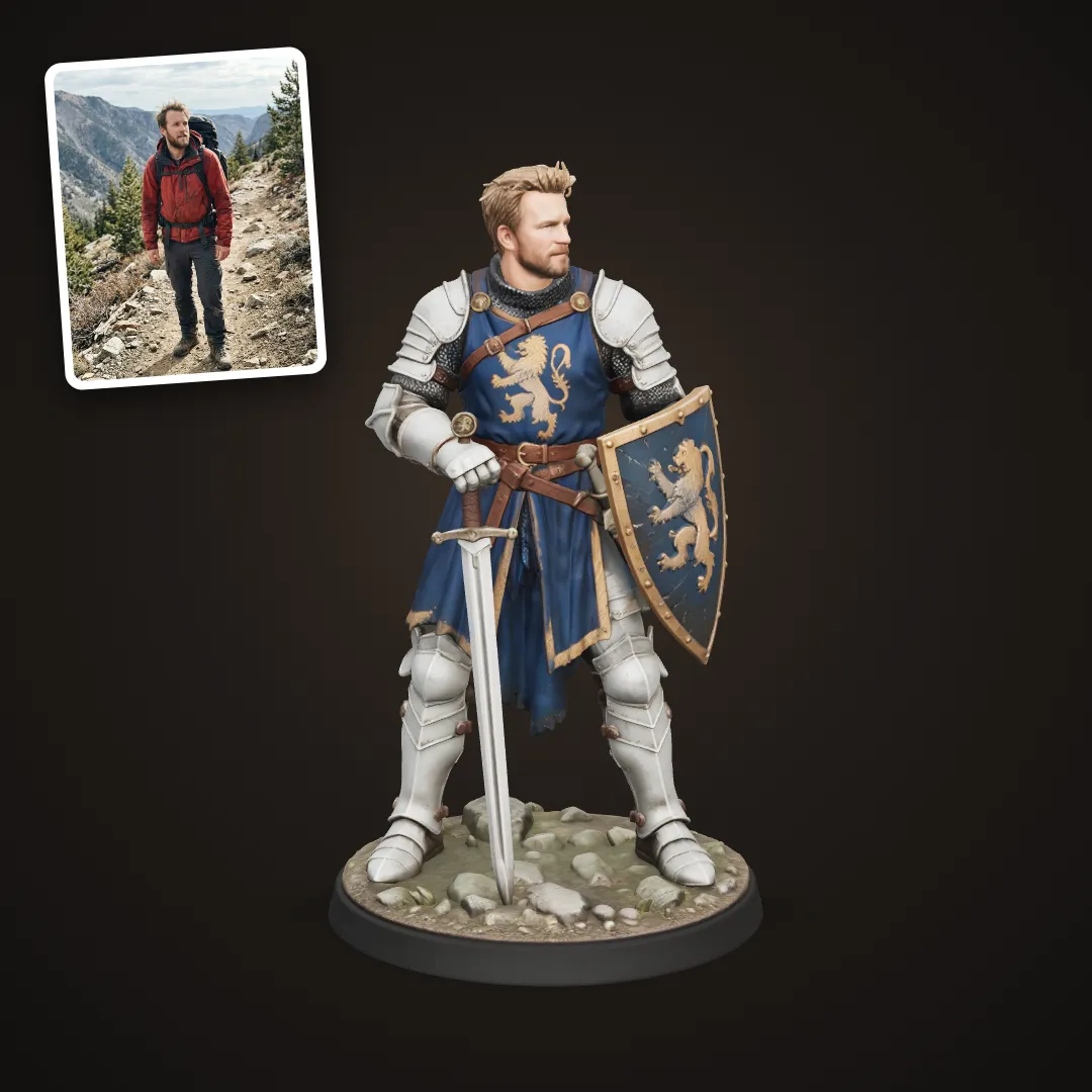 Fantasy Warrior of You: example result