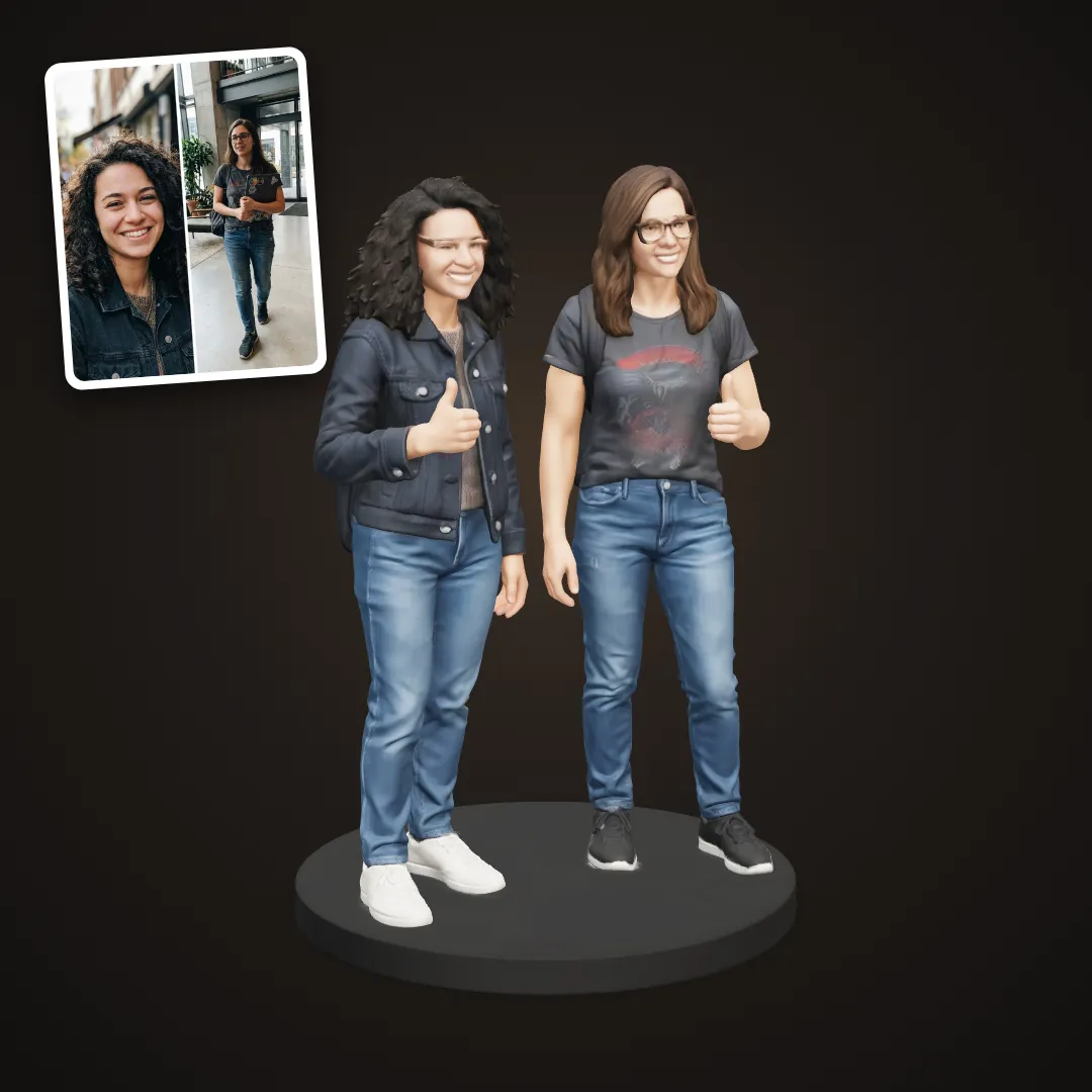 Friends Figurine: example result