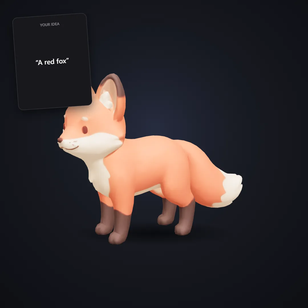 Cozy red fox