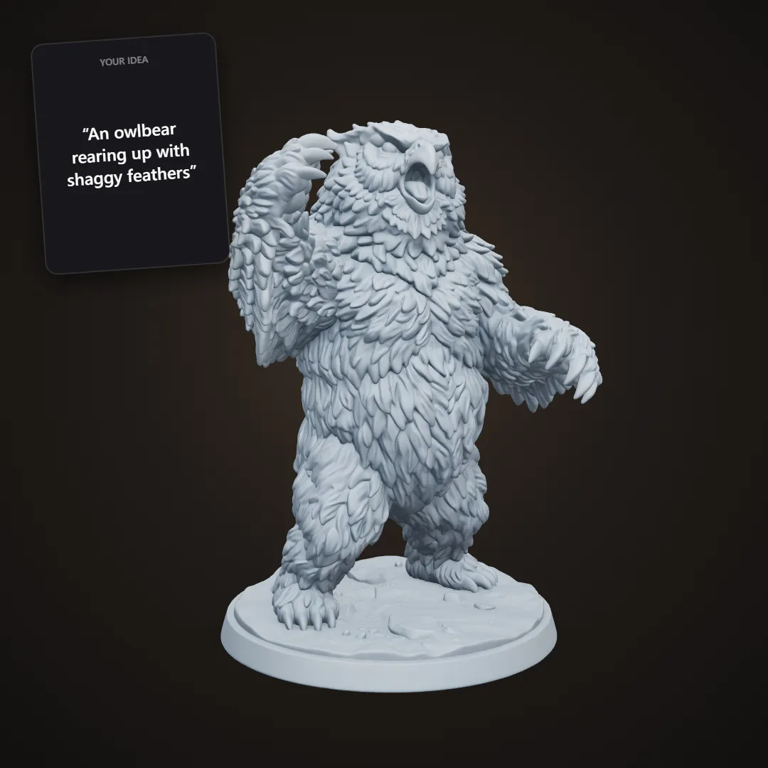 Monster Miniature: example result