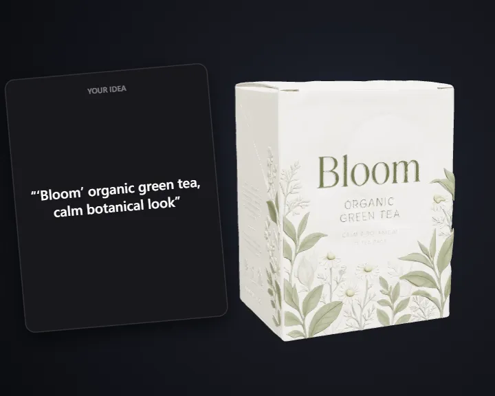 3D Packaging Mockup: Describe your product and get a 3D packaging mockup