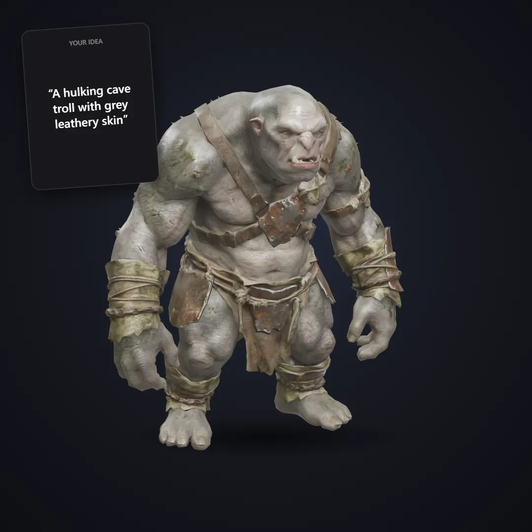 Realistic Creature: example result