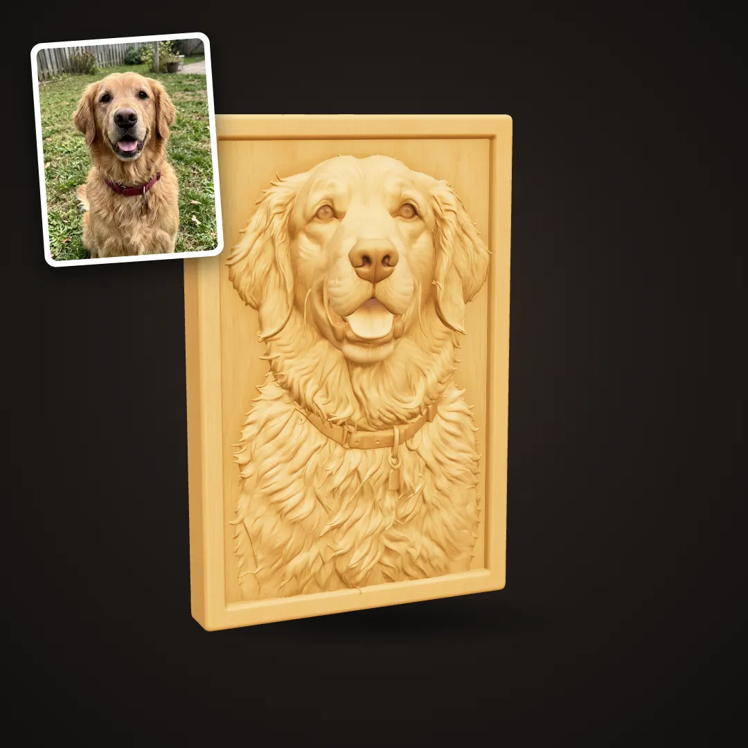Relief Wall Art: example result