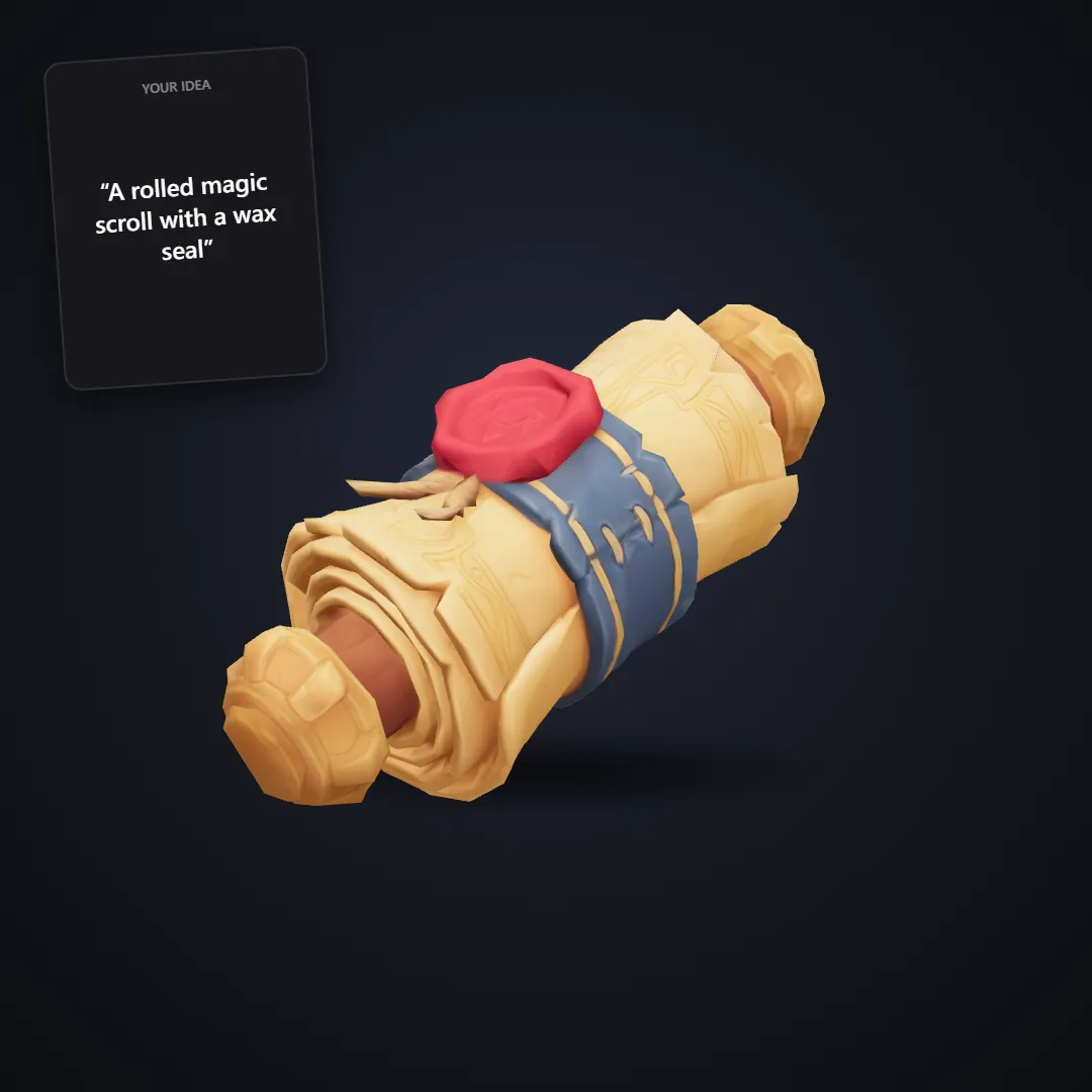 Magic scroll