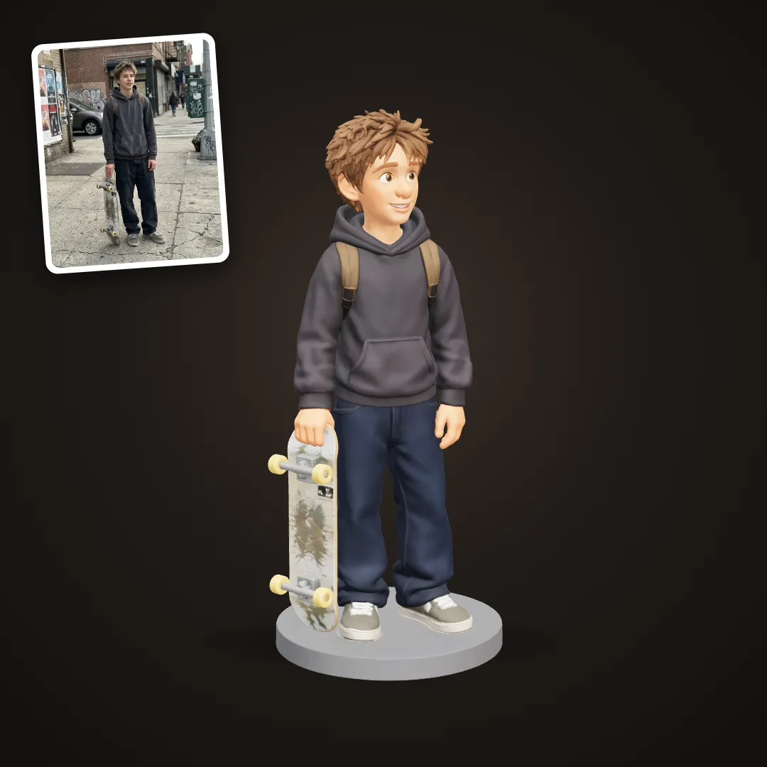 Cartoon Character of You: example result
